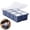 B, variant on 1PC Large Ice Cubes Tray for Whiskey: Silicone Ice Cubes Trays with Lid - Big Square Old Fashioned Ice Cubes Maker for Cocktail - 2 inch Huge Cubed Ice Trays
