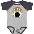 thumbnail image 3 of Inktastic Bowling Pins Ball Bowler Retro Sunset Boys or Girls Baby Bodysuit, 3 of 5