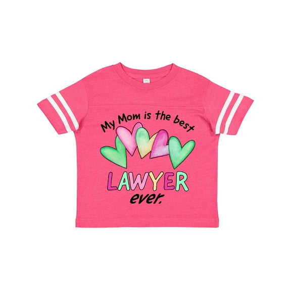 Inktastic My Mom is the Best Lawyer Ever Boys or Girls Toddler T-Shirt