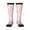 3 Black, variant on Cute Rabbit Carrot Pattern Women’s Knee High Crew Socks,Trouser Socks Comfortable, Breathable, Moisture-Wicking and Soft