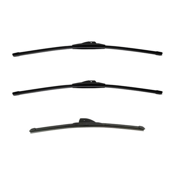 Geelife For 02 Sedona EX 02 Sedona LX Tech Windshield Wiper Blade Front & Rear 3pc Set