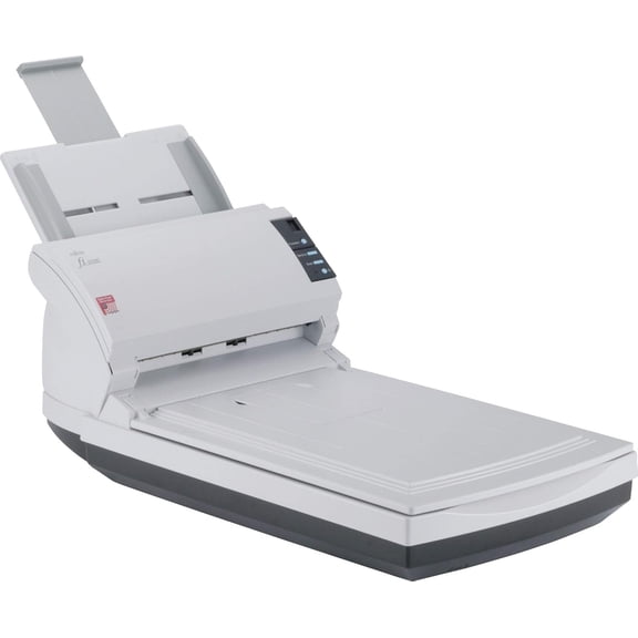 Restored Fujitsu FI-4220C Color Duplex Document Scanner 50 PPM/100 IPM, USB & SCSI Connectivity, ADF 100 Sheets, High-Speed Color Scanning (Refurbished)