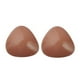 thumbnail image 1 of Brasier Almohadilla Triangular Doble de Silicona Autocepillada para El Pecho, Esponja Gruesa, Inserto Transpirable para Bikini, Parche para El Pecho Fruncido Mediana, 1 of 5