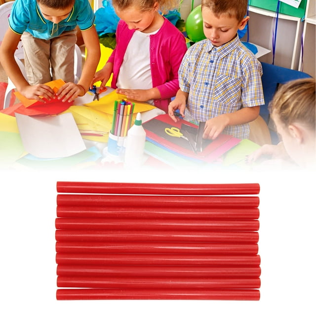 Mini Hot Glue Sticks, DIY Craft Safe Hot Glue Sticks Fast Adhesion Rubber 11mm For Home Engineering