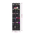 thumbnail image 5 of Organizador de zapatos colgante YONGSHENG 24 bolsillos malla color negro, 5 of 5