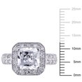thumbnail image 3 of Everly Women's Cubic Zirconia Sterling Silver Ring, 3 of 7