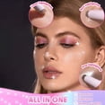 thumbnail image 3 of SIfdSeng Jelly Highlight Eye Shadow Stick Super Shiny Color Eye Shadow Highlight Stick, 3 of 6