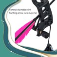 thumbnail image 4 of Apoyo para flechas Estructura firme Fricción ligera Accesorios para tiro con arco Estante para arco Servicio a largo plazo Instalación práctica Ajuste libre Eigraketly OD003117-00, 4 of 7