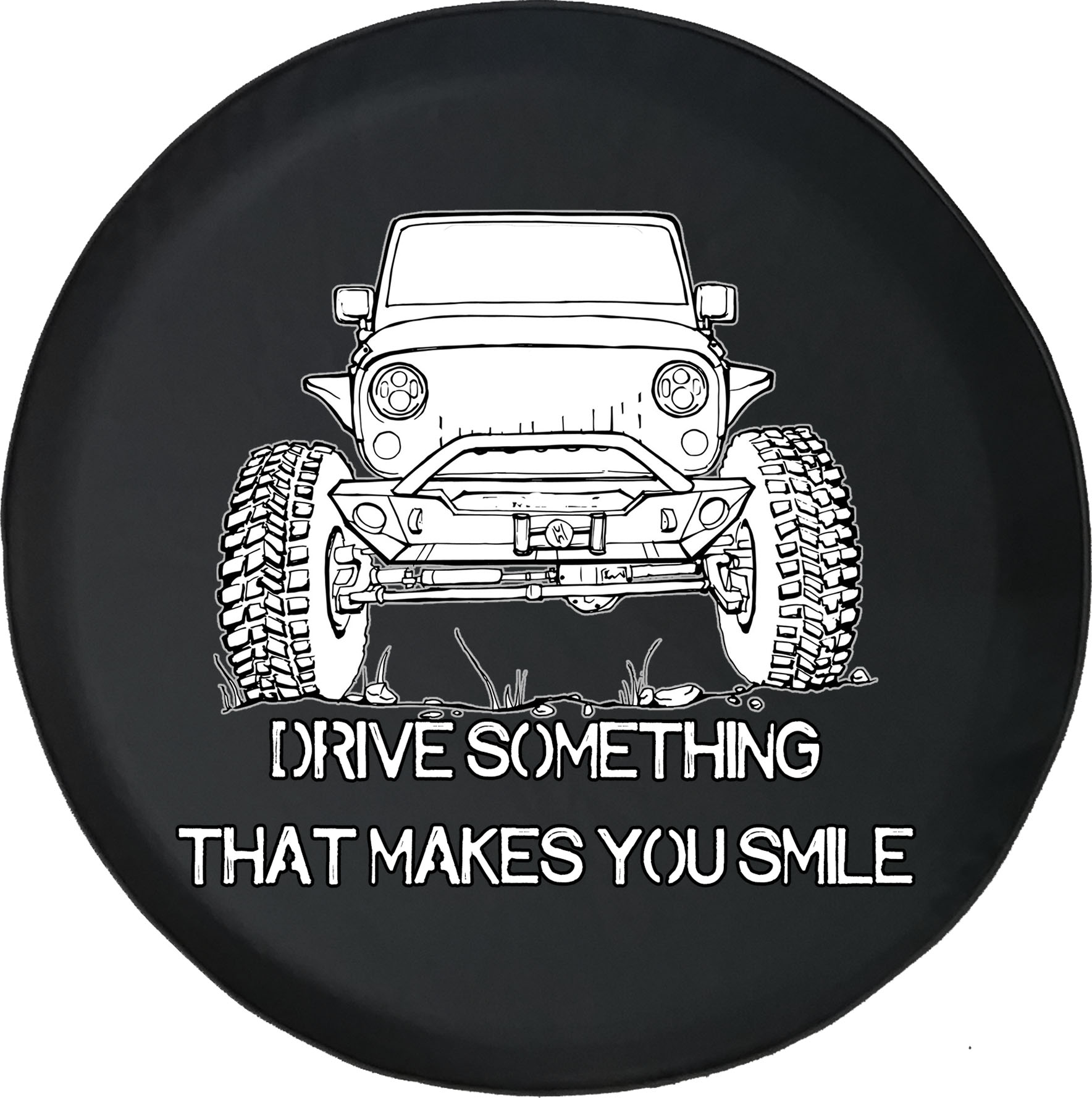 Black Tire Covers Tire Accessories for Campers, SUVs, Trailers