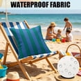 thumbnail image 4 of Outdoor Waterproof Pillow Covers,Easy to Clean Stripes Decoratives for Patio Couch Sofa Garden Sofa Bedroom 17.72x17.72 Inch, 4 of 6
