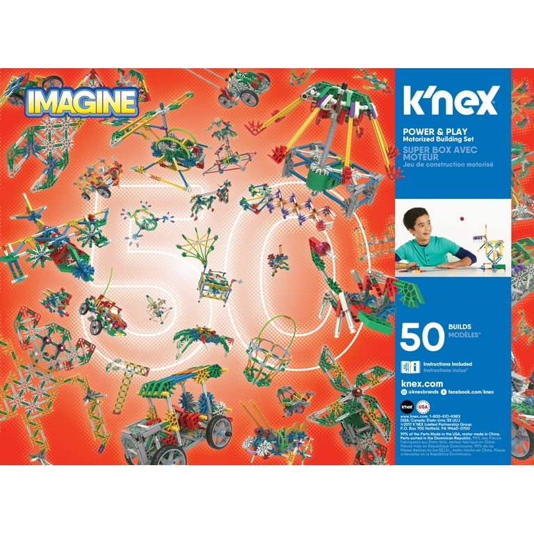 Knex power and 2024 play motorized building set