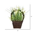 thumbnail image 2 of Vickerman 18" Artificial Daffodil in Basket., 2 of 2