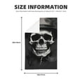 thumbnail image 2 of Sikiie Black White Hat Skull Waffle Weave Kitchen Dish Cloth,Super Absorbent Kitchen Dish Towels 16*26 Inches for Dish Rags Washing Dishes, Drying Dishes, 2 of 7