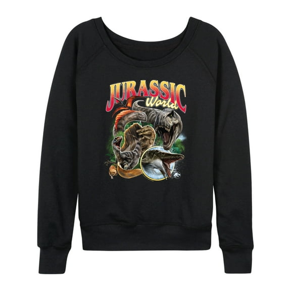 Jurassic World: Rebirth - Bootleg - Women's French Terry Long Sleeve Shirt