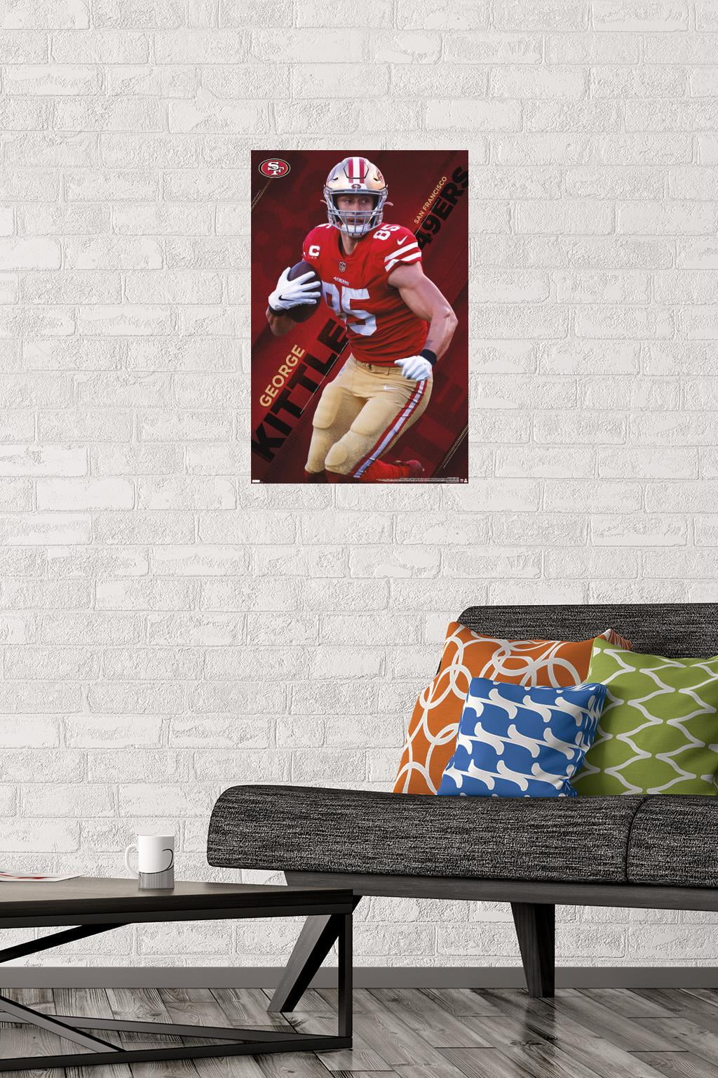 George Kittle San Francisco 49ers Tight End Art Wall Room Poster - POSTER  20x30