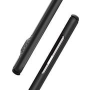 Encased Note 10 Lite Belt Case with Kickstand (Slimline) Ultra Thin Cover with Holster Clip for Samsung Galaxy Note 10 Lite - Black