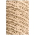 thumbnail image 3 of Cydiria Modern Warm Beige Plush Area Rug Scandinavian Shaggy Carpet for Living Room, 5' x 8', 3 of 8