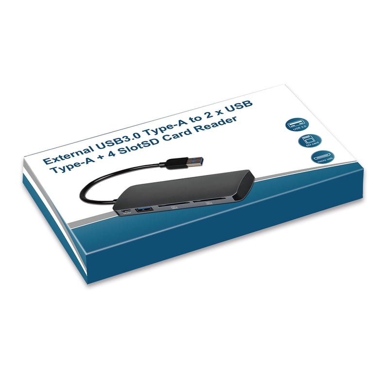 Integral USB 3.0 Card Reader - Dual Slot For SD & Micro SD Cards, Super Speed Transfer