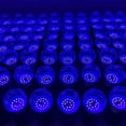 thumbnail image 2 of Bombilla LED E27 de 9 W para fiesta de neón, luz negra de 395 nm, luz ultravioleta violeta, luz ultravioleta LED negra, luz ultravioleta para fiesta, pintura corporal, cumpleaños de niños, 2 of 3
