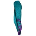thumbnail image 3 of Sea Fear Turquoise Octopus Active Legging for Women (X-Small), 3 of 5