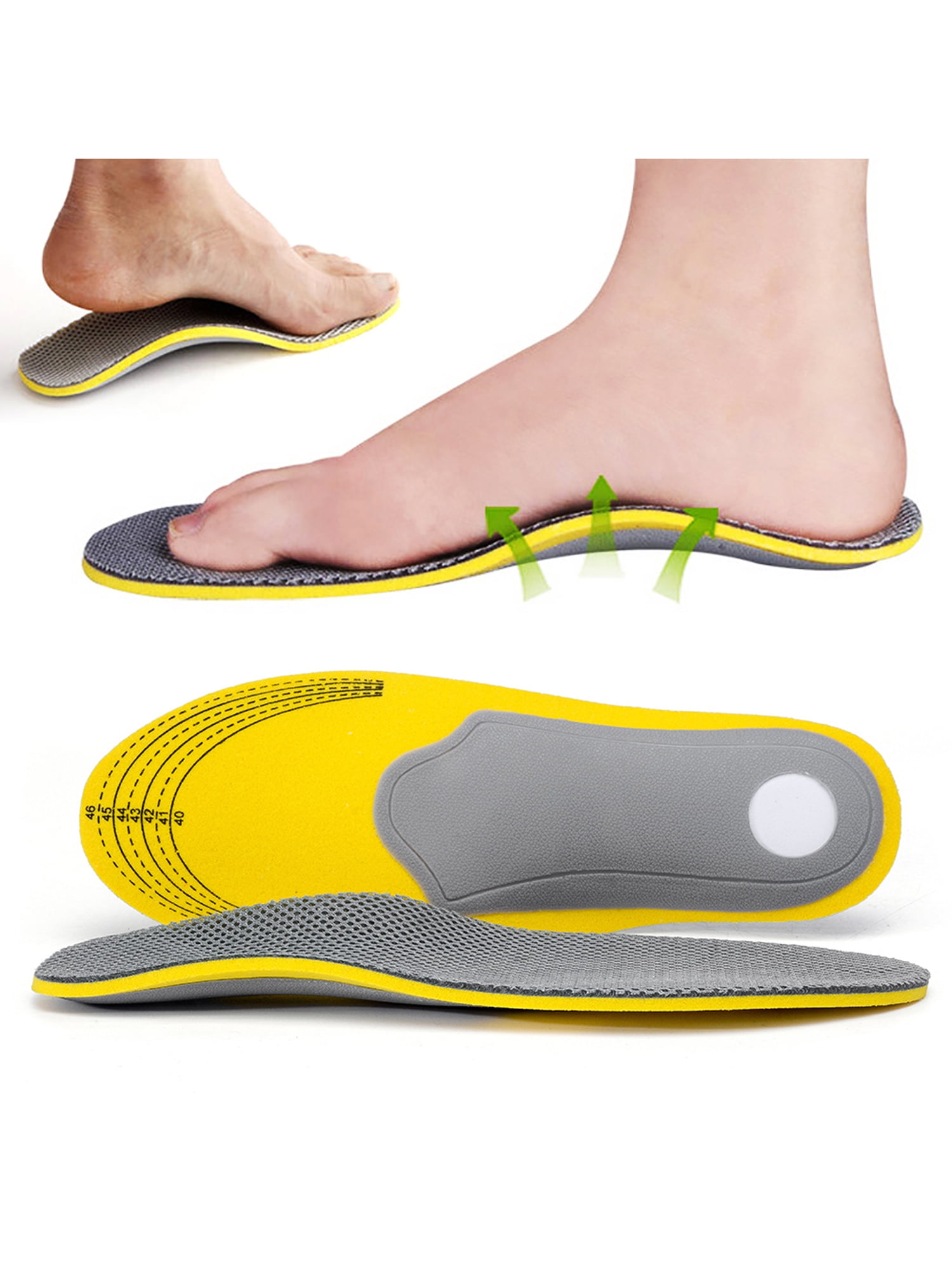 OwnShoe Sports Insole Shock Absorption Sweat Deodorant Breathable ...