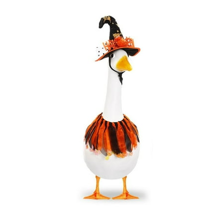 Opehuo Seasonal Holiday Goose Outfits Halloween Christmas Thanksgiving Winter All Seasons Lawn Porch Goose Clothes Costume for Cement Statue Garden Patio Outdoor Decoration D Opehuo Seasonal Holiday Goose Outfits Halloween Christmas Thanksgiving Winter All Seasons Lawn Porch Goose Clothes Costume for Cement Statue Garden Patio Outdoor Decoration D