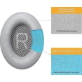 thumbnail image 3 of Almohadillas de repuesto para auriculares Bose QC35 II. Almohadillas profesionales compatibles con Bose QuietComfort 35 (QC35) y QuietComfort 35 II (QC35 II)., 3 of 5