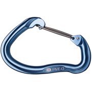 Omega Pacific Five-O Wire Gate Carabiner - Bright