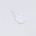 thumbnail image 4 of Men's Antigua White Tennessee Titans Intent Quarter-Zip Jacket, 4 of 4