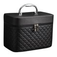 thumbnail image 1 of Travel Makeup Bag Fashion Top Handle Large Capacity Makeup Case Cosmetic Bag, 1 of 4