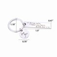 thumbnail image 6 of Driving Safety for Key Chain Gift for Boyfriend Drive Safe I Need You Here with Me for Key Ring Boyfriend Girlfriend Wif, 6 of 10