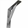 thumbnail image 3 of Ekena Millwork BKTM02X10X10TRSS 2 Po. x 10 Po. D x 10 Po. H Support Traditionnel&44; en Acier Inoxydable, 3 of 4