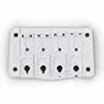 thumbnail image 2 of Hipshot 4-String TransTone Bass Bridge - CHROME, 2 of 2