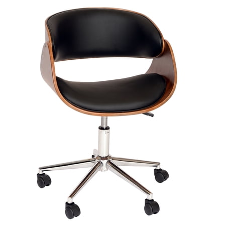 modern office chair - walnut product