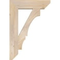 thumbnail image 3 of Ekena Millwork 5 1/2"W x 26"D x 38"H Balboa Slat Smooth Bracket, Douglas Fir, 3 of 4