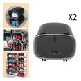 thumbnail image 3 of Abbracc Shoe Storage Box, Transparent Display Box for Men Shoes and Women Shoes, Stackable Shoe Organizer Container Case for Closets and Entryway , Black, 3 of 9