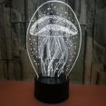 thumbnail image 2 of YSITIAN 3D LED Optical Illusion Acrylic Night Light with Remote & Smart Touch 7 Colors Changing（jellyfish） YT-13739, 2 of 7