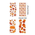 thumbnail image 3 of Thanksgiving Gift Bags Orange OPP Transparent Pumpkin Maple Leaf Pattern Snack Bread Packaging 210 Pieces, 3 of 7