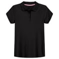 thumbnail image 1 of Camisa tipo Polo IZOD para Niñas Uniforme Escolar Negra Talla 7, 1 of 1