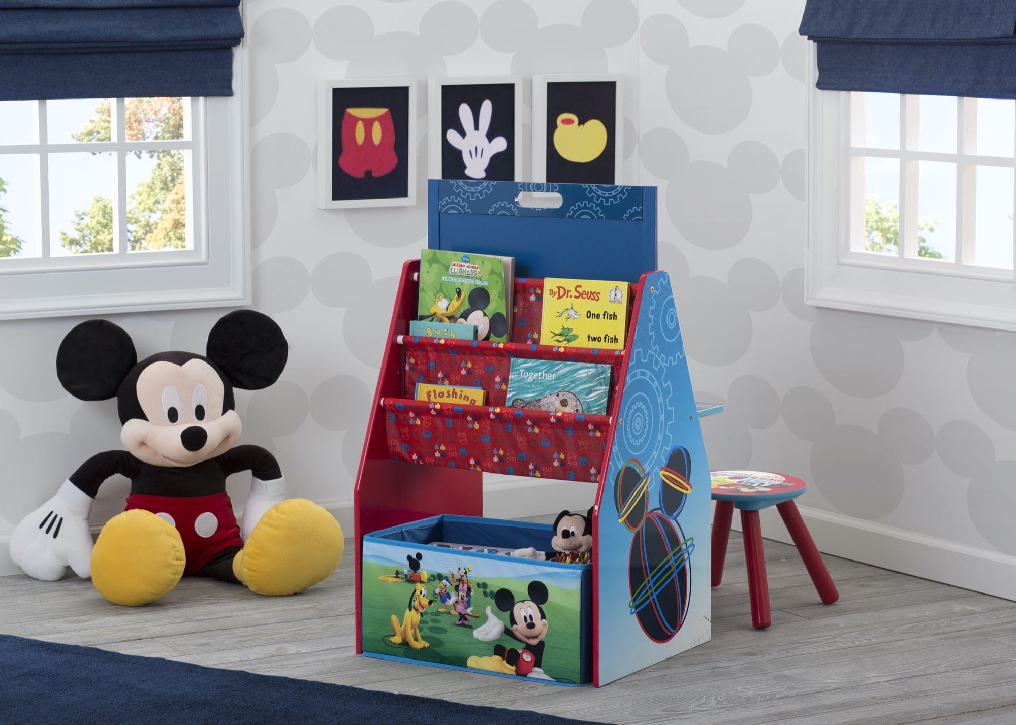 Disney Mickey Mouse Easel and Play Station by Delta Children, Greenguard Gold Certified