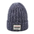 thumbnail image 1 of Ensemble Bonnet en Laine Mode Femme Hiver Tricoté Col Épais Chaud avec Cache-Oreilles, 1 of 4