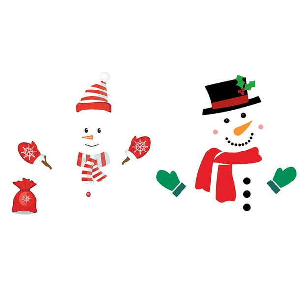 2 unids encantadora navidad refrigerador pegatina magnética de dibujos animados PVC decoración magnética