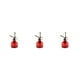 thumbnail image 4 of Regadera de vidrio Bewildely Estilo Retro Color Rojo Vino, 4 of 6