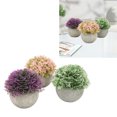 thumbnail image 1 of prosthetic Potted Plants, Plastic Pulp Mini Artificial Potted Plants  for Living Room, 1 of 7
