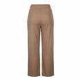thumbnail image 2 of Pantalón George para Dama, Pierna Ancha Topo Talla M, 2 of 4