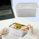 thumbnail image 1 of Aparatos de cocina, Accesorios de cocina, Utensilios de cocina, Herramientas de cocina Caja de almacenamiento de alimentos con tapa rectangular de acero inoxidable 304 Un contenedor, 1 of 9