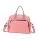 thumbnail image 5 of Bolsa de pañales para bebé, impermeable, elegante, para viaje, para la ducha rosa, 5 of 9