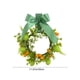 thumbnail image 3 of Uuiauoio Easter Wreath for Front Door Easter Eggs Sign Kitchen Cabinet wreaths Spring Flower Decorations with Ribbon Bow for Window Home Table Centerpiece Farmhouse Decor, 3 of 6