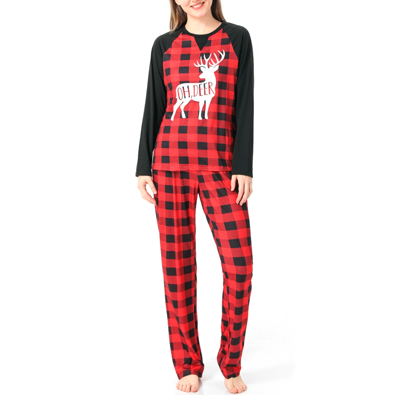 Deer print pajamas sale