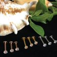 thumbnail image 3 of BodyJ4You 9PC Labret Stud Tragus Earring Set 16G Multicolor Crystal Helix Lip Monroe Cartilage, 3 of 6